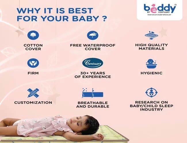 Beddy-Blossom-Kids-Mattress Beddy-Blossom-Kids-Mattress