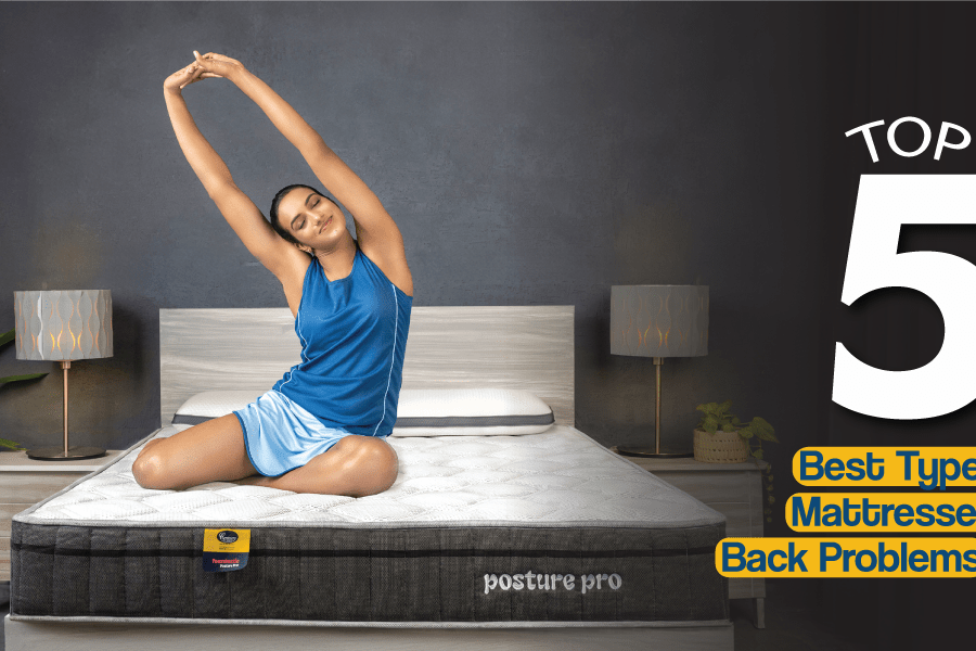 Top 5 Best Types of Mattresses for Back Problems in 2024
